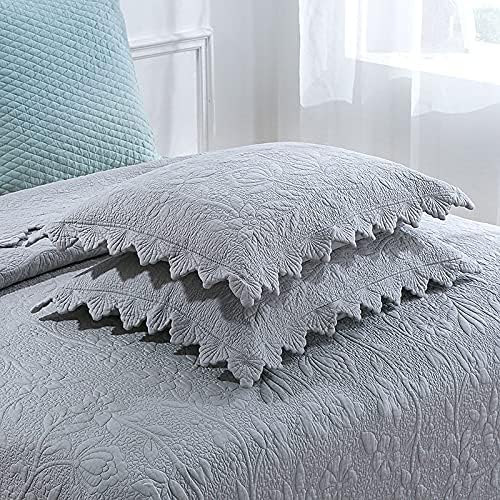 MLHK Cotton Bedspread Set 3 Piece Super King Size