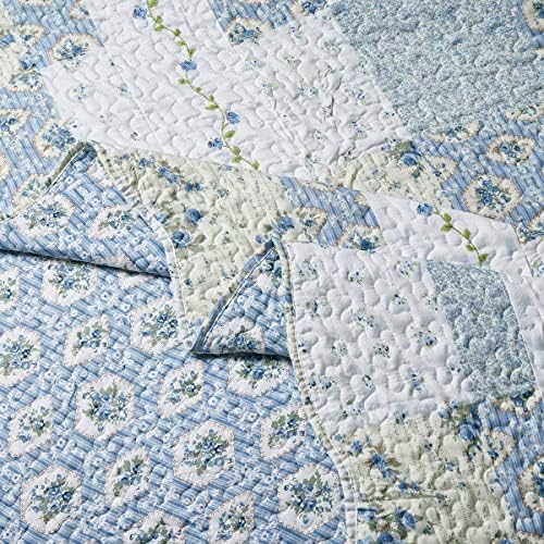 7-Pc California King Bedspread Set - Wrinkle-Free Microfiber