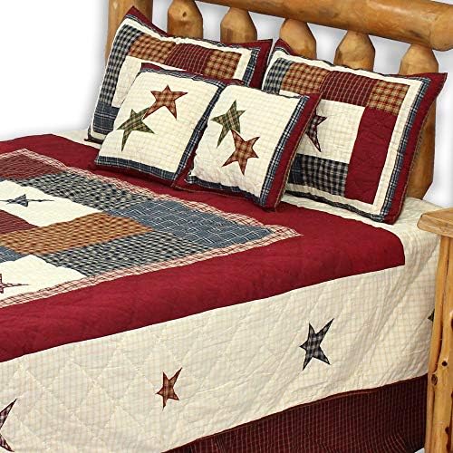 Woodland Square Super King Quilt Set with Pillow Shams