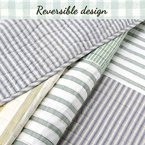 Cozy Line 100 Cotton Reversible Quilt Bedding Set