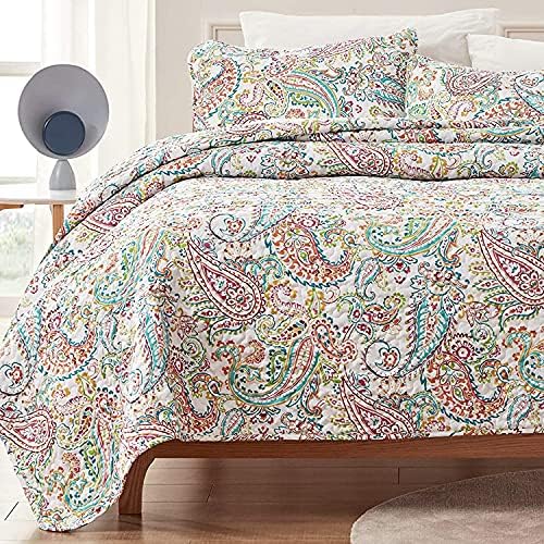 SLEEP ZONE 3-Piece Quilt Set - King Size Reversible 1