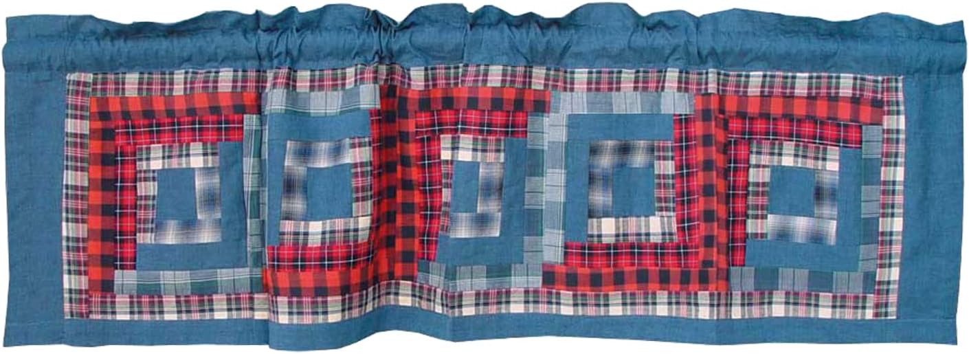 Blue Red Elegance Twin Quilt Set 5 Pieces