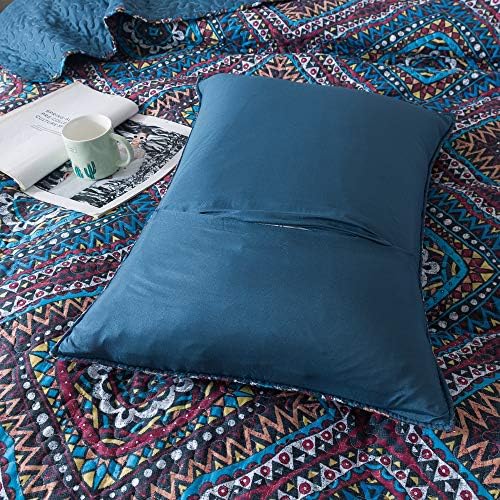 DaDa Bedding Bohemian Diamond Quilt Set - Cal King Size - 3-Piece