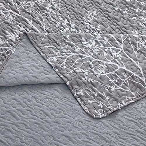 Royal Tradition 7PC Bedspread Set - California King - Odette Grey