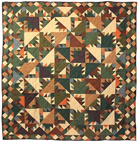 Patch Magic Harvest Rays Super Queen Quilt Set 3 Pieces