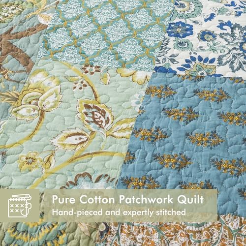 Etwel King Quilt Bedding Set Patchwork