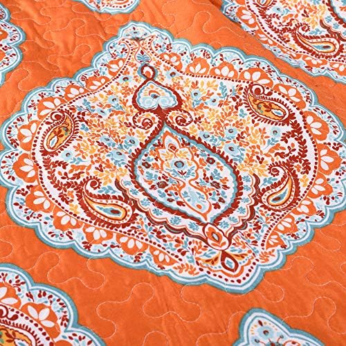 Lush Decor Harley Reversible Quilt Set 5 Piece King 1