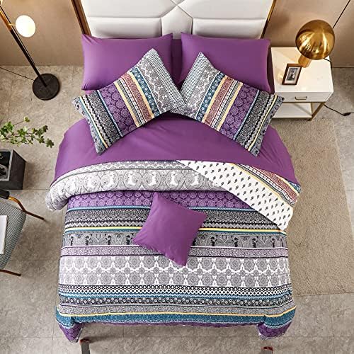 Cottolester Boho Comforter Set 8 Piece Bed in a Bag