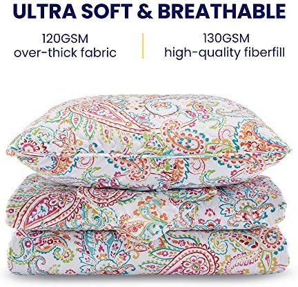 SLEEP ZONE 3-Piece Quilt Set - King Size Reversible 1