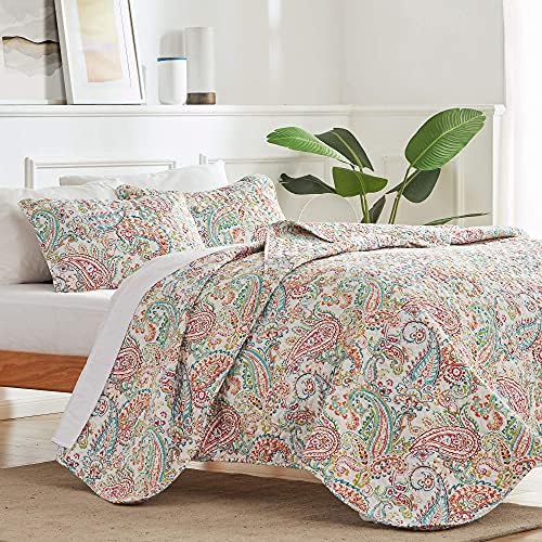 SLEEP ZONE 3-Piece Quilt Set - King Size Reversible 1