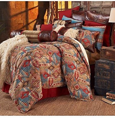 Hiend Accents Ruidoso Super King 4-Piece Bedding Set