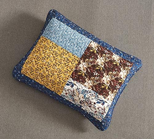 Tache Prewashed Cotton Patchwork Quilt Set California King