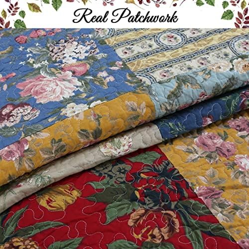 Cozy Line 100 Cotton Reversible Quilt Set