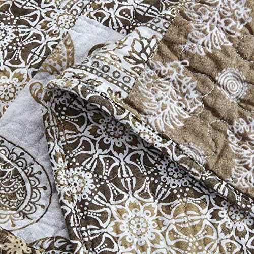 DaDa Bedding Bohemian Cotton Quilt Set - Moroccan Dreams