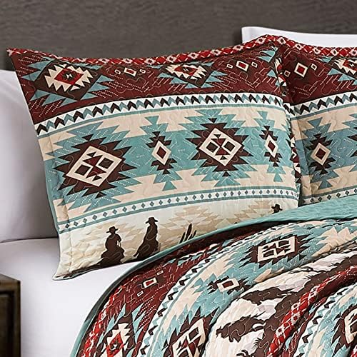 Chezmoi Collection Dune 3-Piece Quilt Set