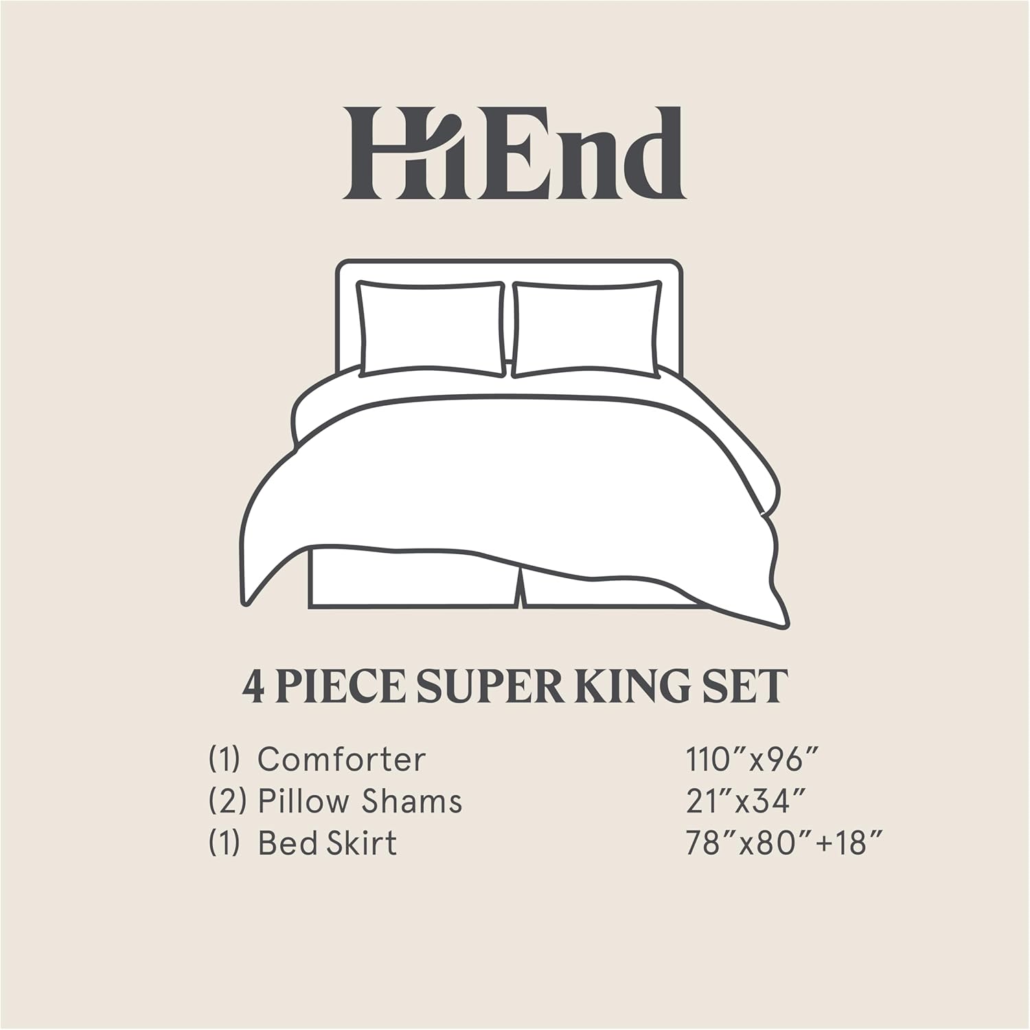 Paseo Road Ruidoso Western 4 Piece Super King Comforter Set