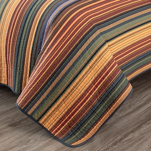 Chezmoi Avery 3-Piece Cotton Quilt Set King Size
