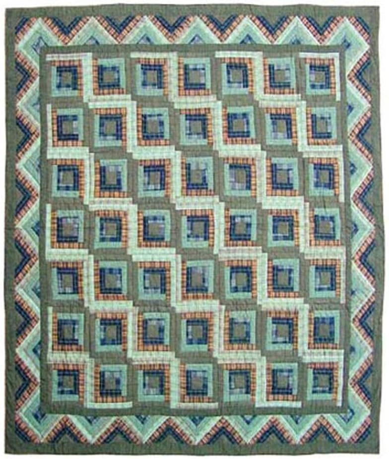 Patch Magic Myrtle Garden Twin Quilt Set 1