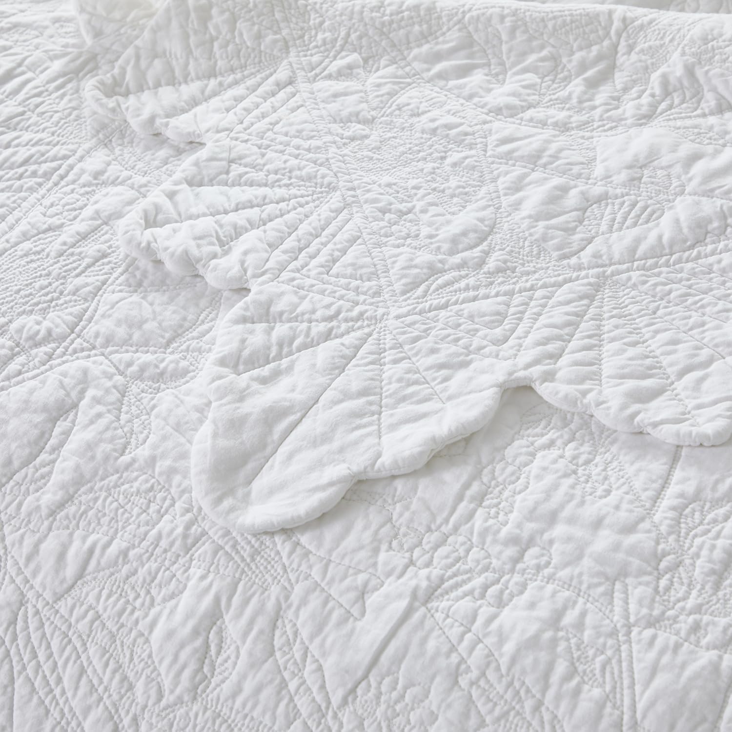 Brandream Country Birds Matelasse Quilt Set 3-Piece