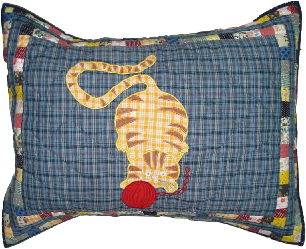 Patch Magic Kitty and Meow Twin Quilt Set 1