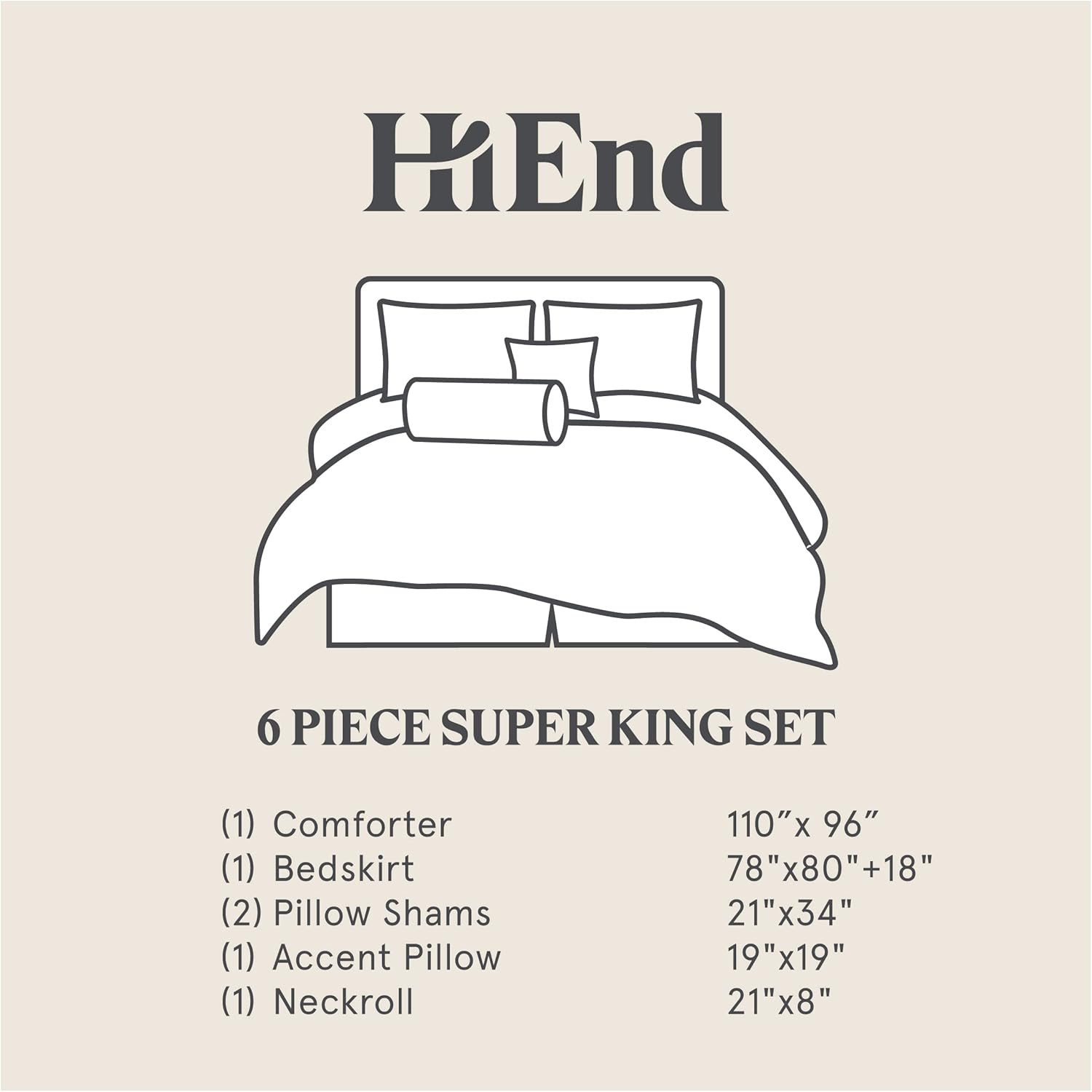 Paseo Road Laredo Rustic 6 Piece Super King Comforter Set