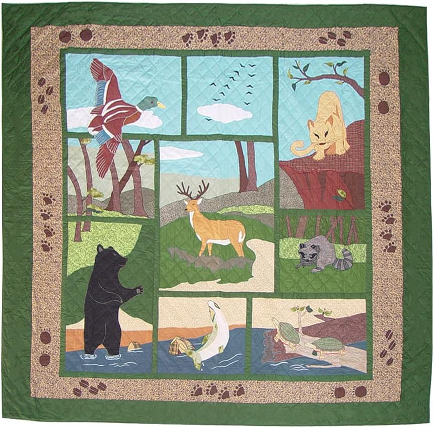 Patch Magic Quilts American Wilderness Twin Set