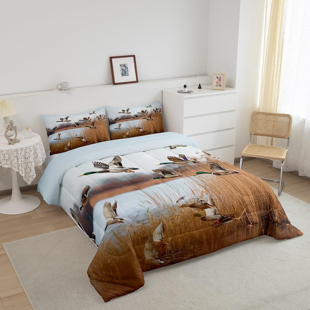 Erosebridal Duck Comforter Set Full Size