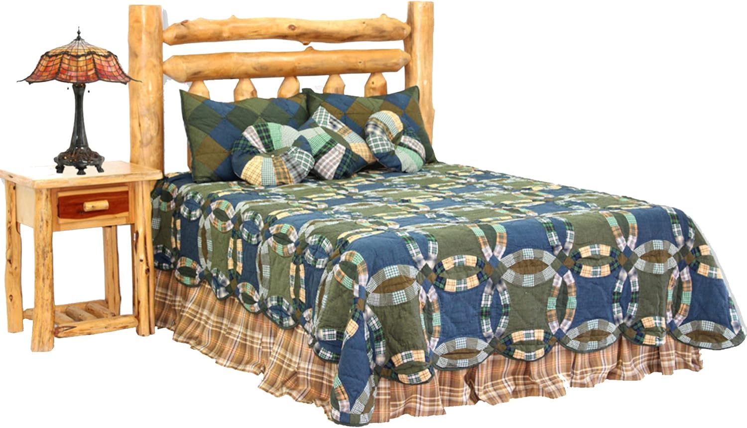 Patch Magic Quilts Chambray Whirl Twin Set 1