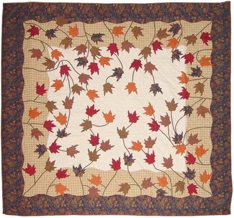 Patch Magic Autumn Leaves Twin Quilt Set of 3 1
