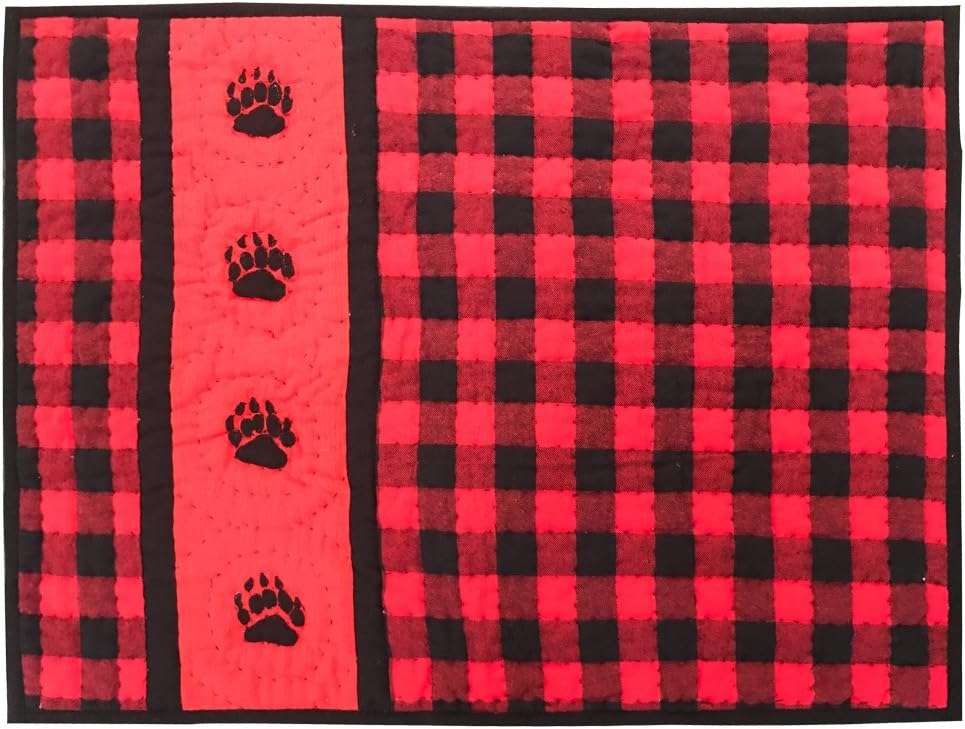 Patch Magic Bear Tracks Super King Quilt Set 1