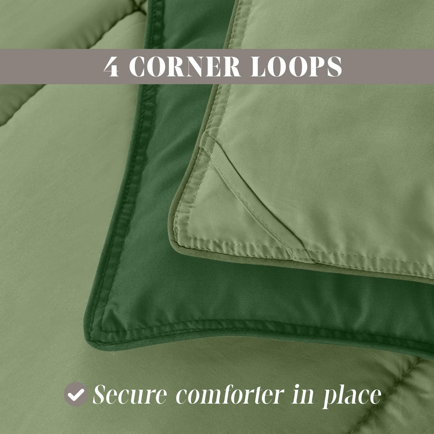 Elegant Comfort 3-Piece Reversible Comforter Set 1