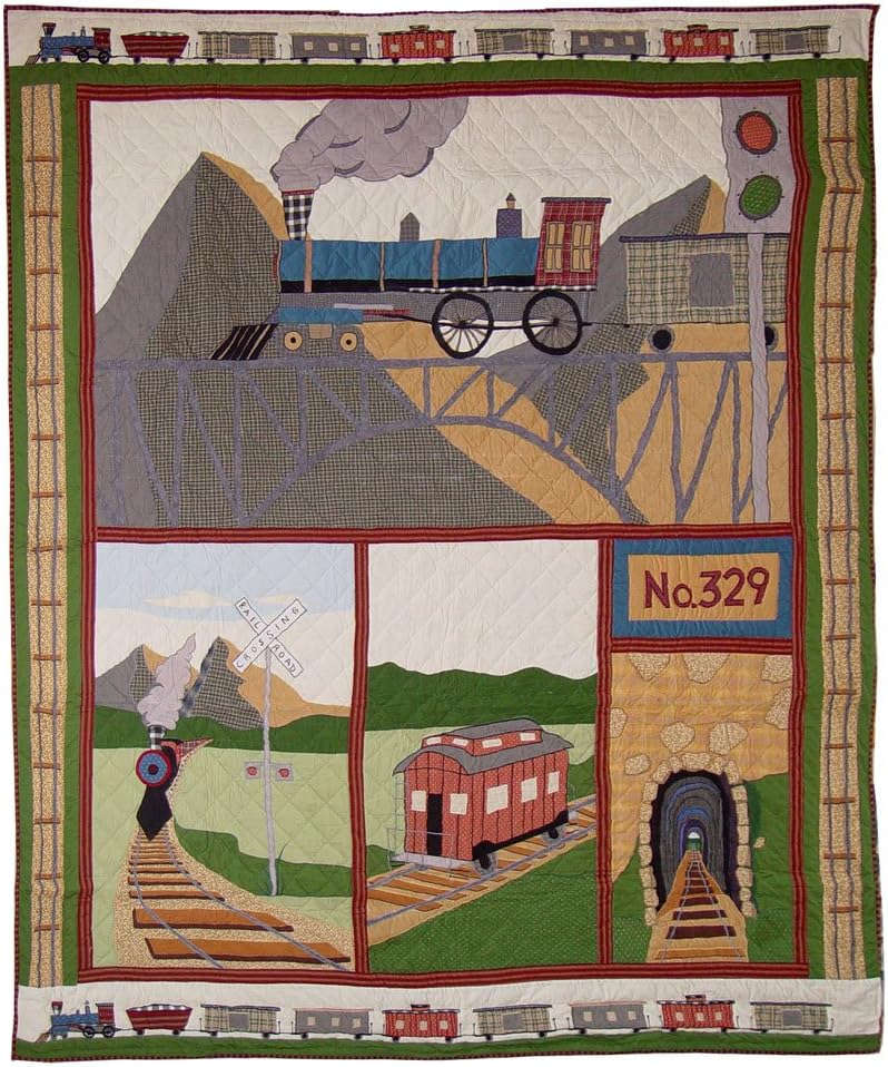 Chug Chug Choo King Quilt Set 5 Pieces