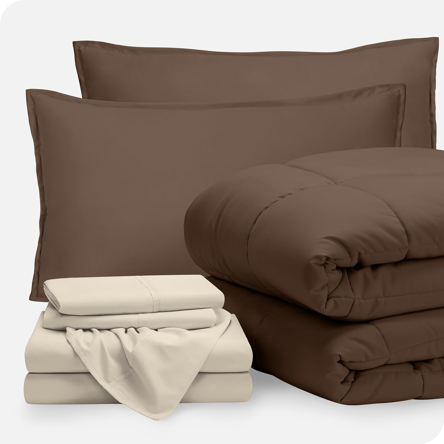 Upluxius 7 Piece Full XL Bed-in-a-Bag Comforter Set 1
