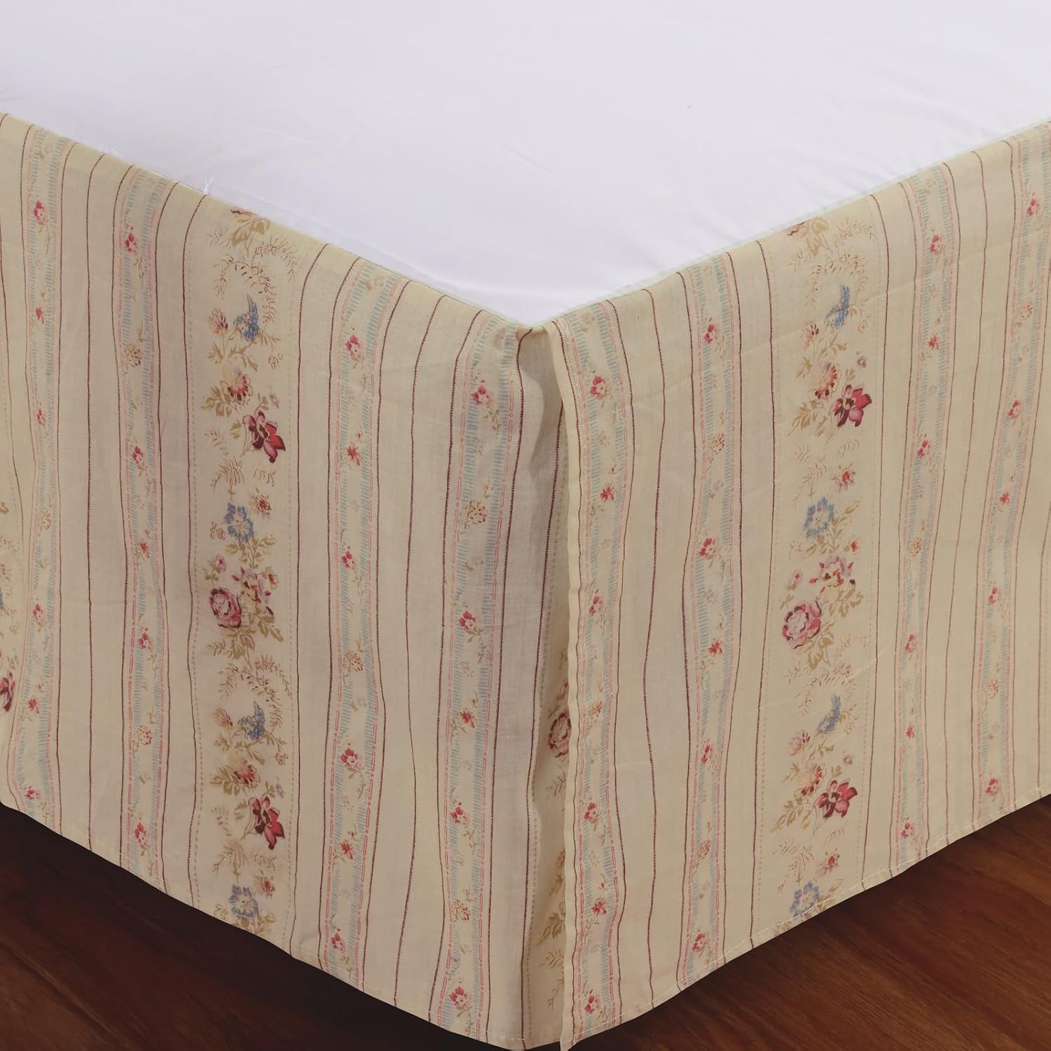 Greenland Home Antique Rose Bed Skirt King Size