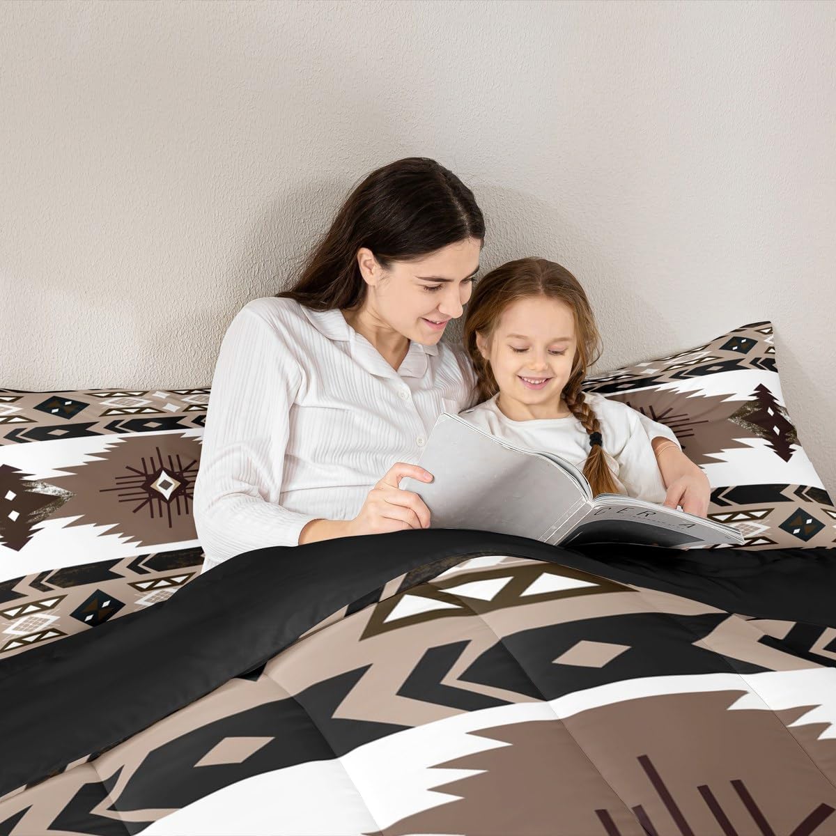 Erosebridal Bohemian Geometric Comforter Set 1