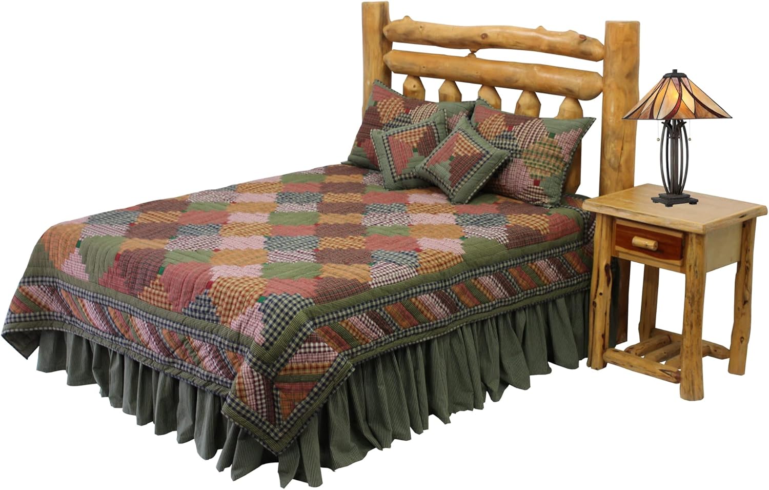 Patch Magic Pastures and Paths Queen Quilt Set