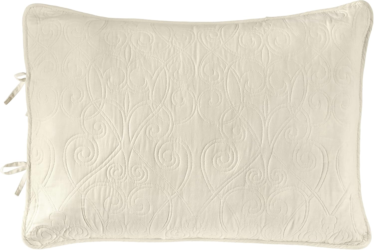 Laura Ashley Felicity Quilt Set King Ivory