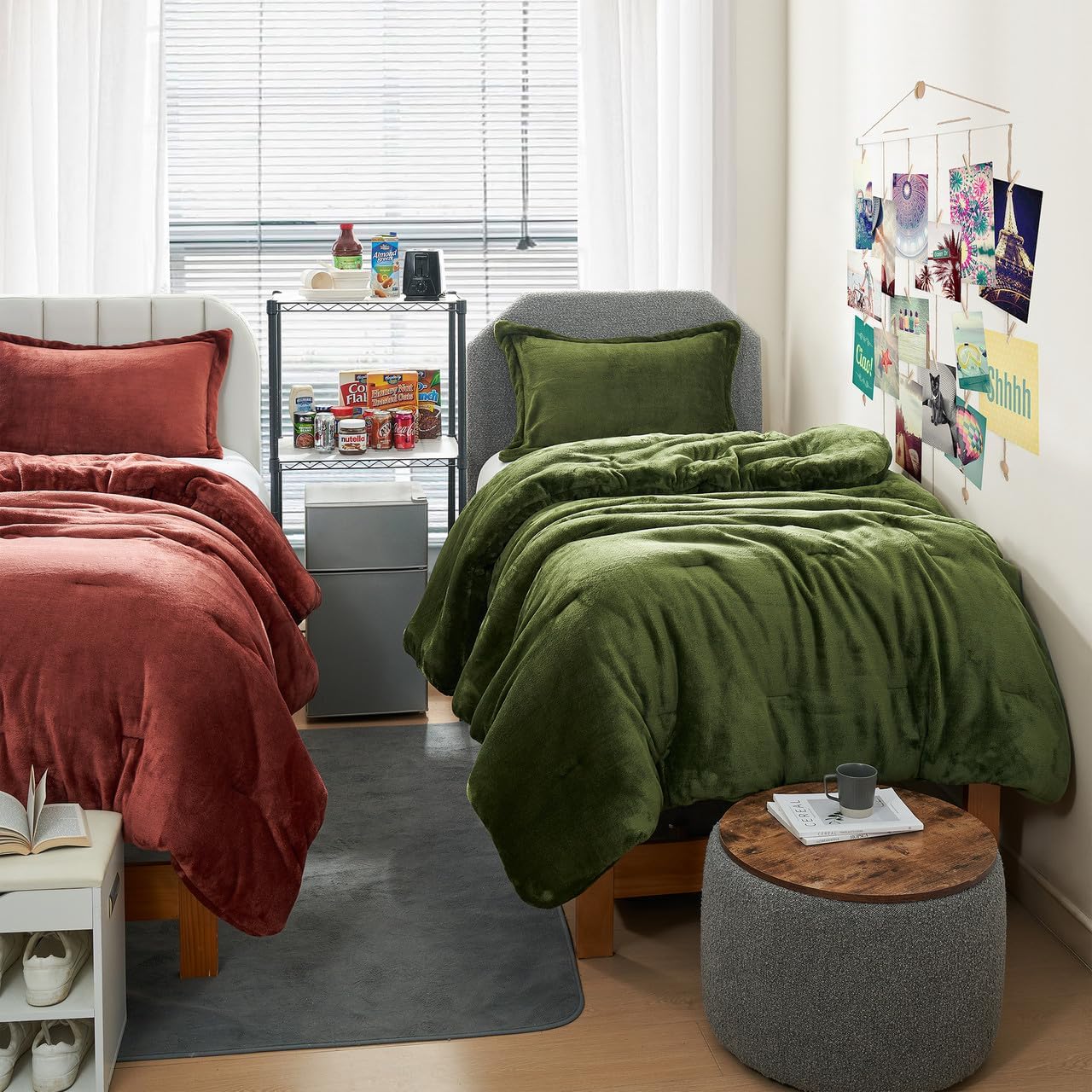 Byourbed Me Sooo Comfy - Twin XL Comforter Set in Pesto