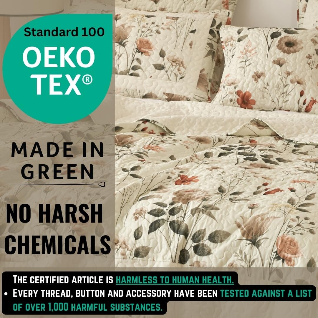 DaDalogy Enchanted Meadow Quilt Set - California King 1