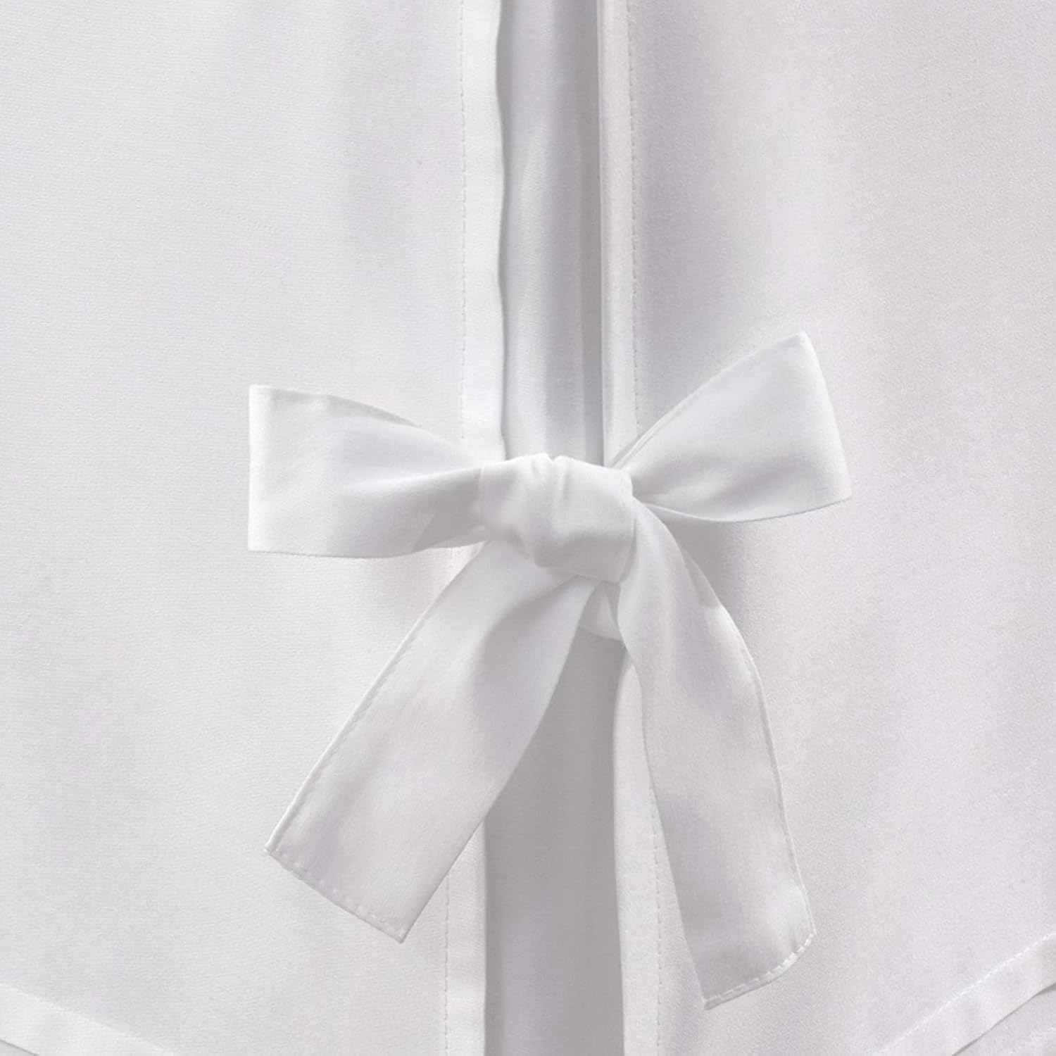 Laura Ashley Twin Bedskirt White Smooth Cotton Sateen