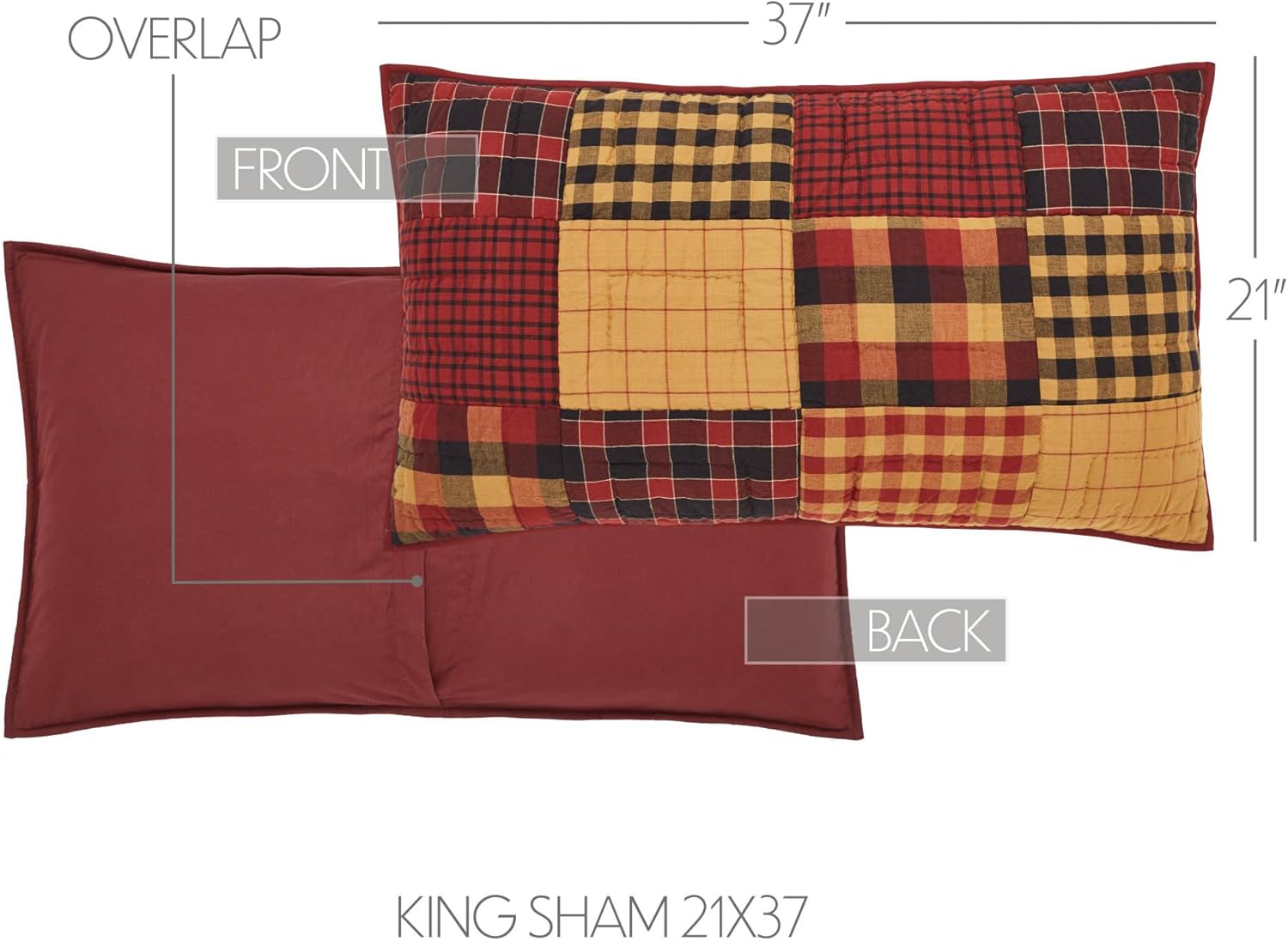 VHC Brands Connell 3 Piece Quilt Set 1