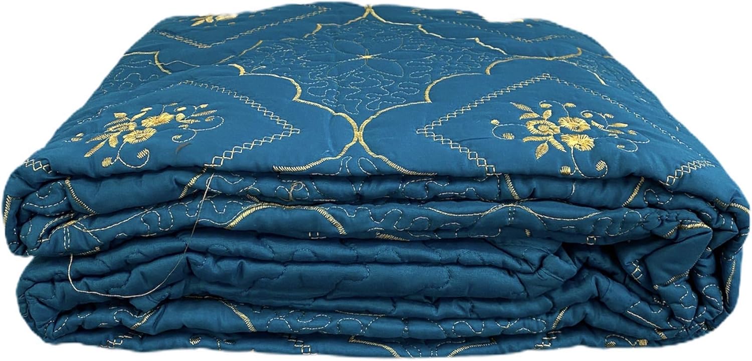 YHSF 3 Piece Reversible Bedspread Set Queen Size 90 x 90