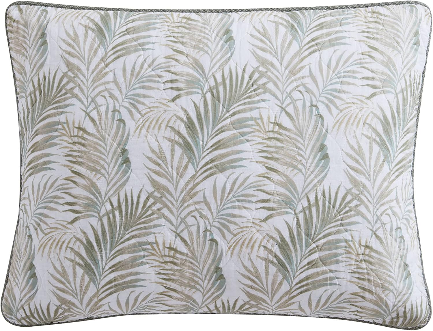 Tommy Bahama Queen Quilt Set - Maui Palm Green