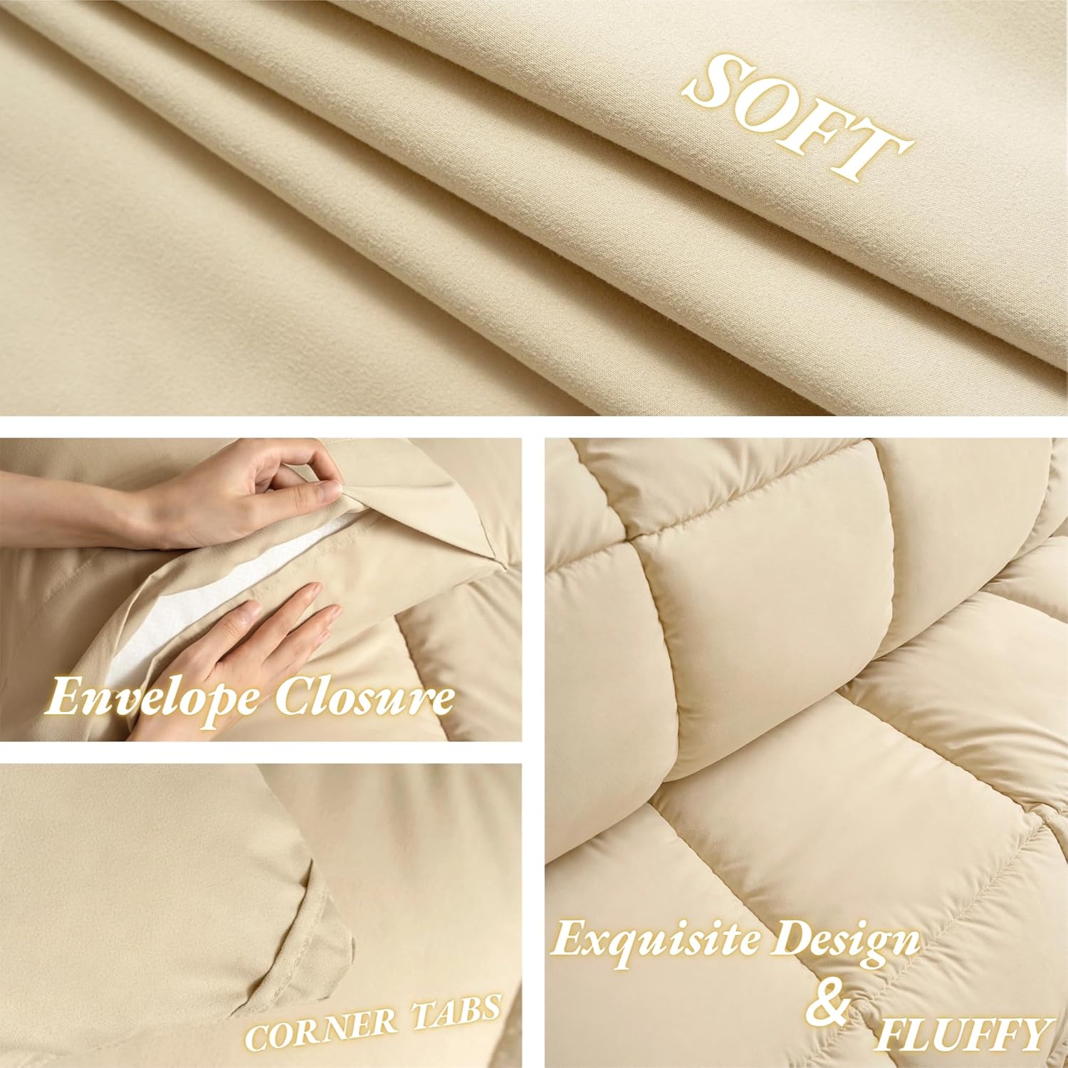 Dawade 100 Egyptian Cotton 600 GSM Comforter Set