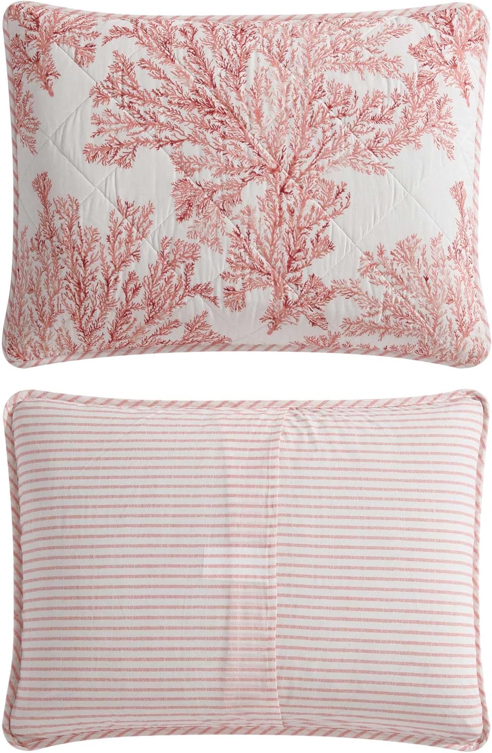 Tommy Bahama King Quilt Set with Coral Reef Design