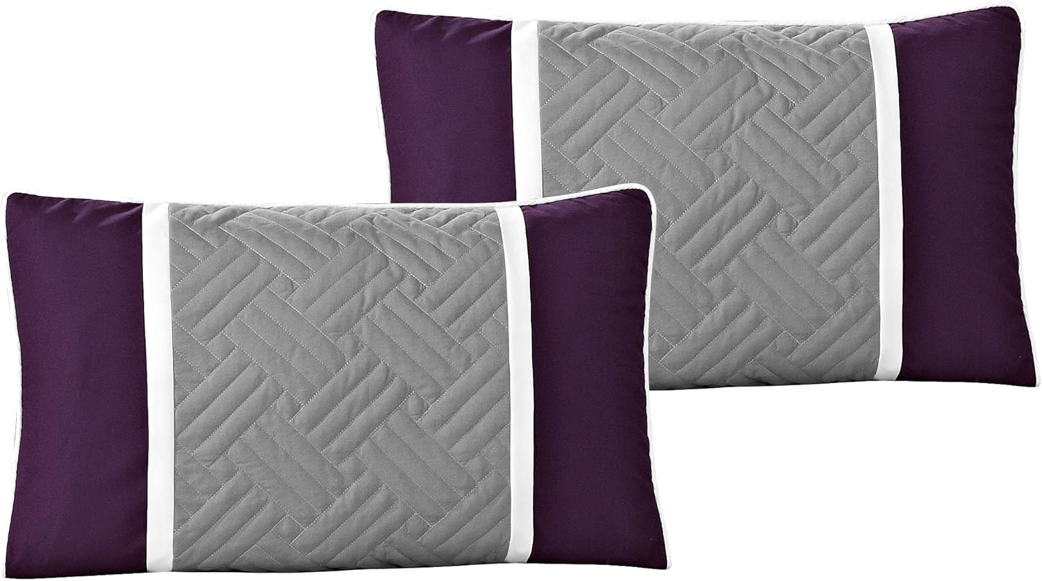 All American Collection 7 Piece Embroidered Comforter Set 1