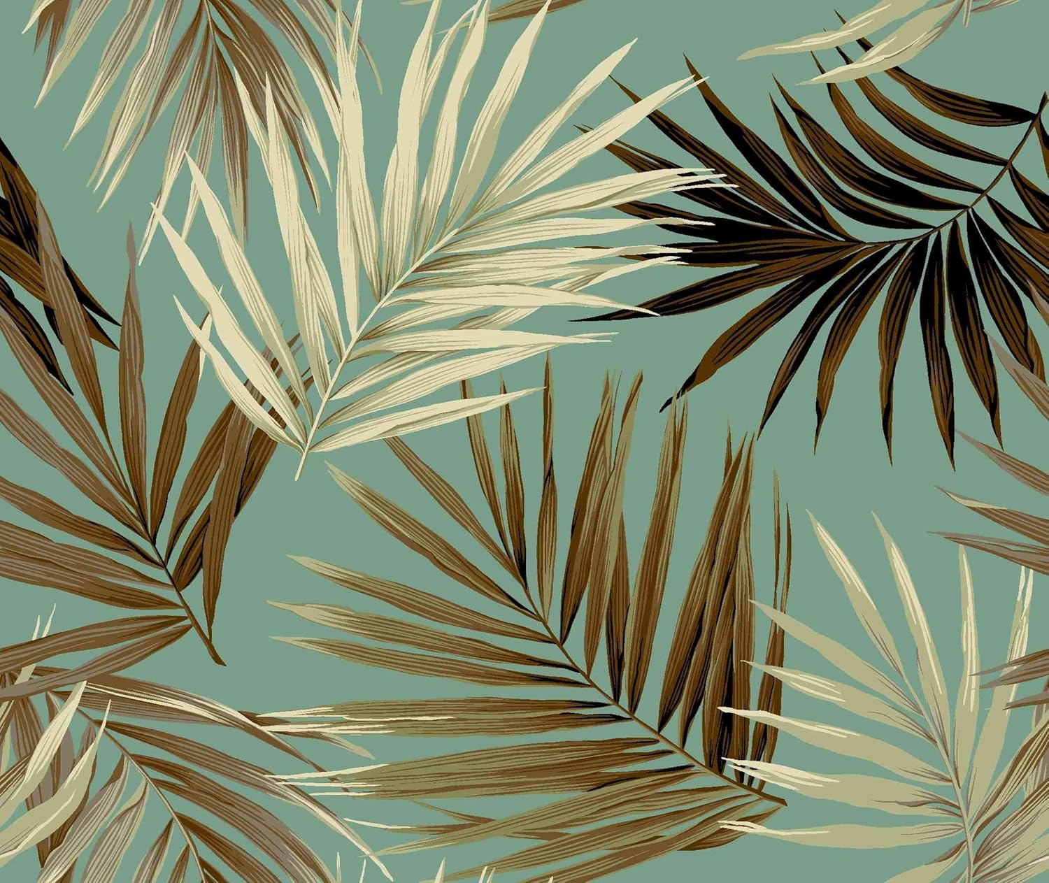 Masterplay 3-Piece Tropical Palm Leaf Quilt Set