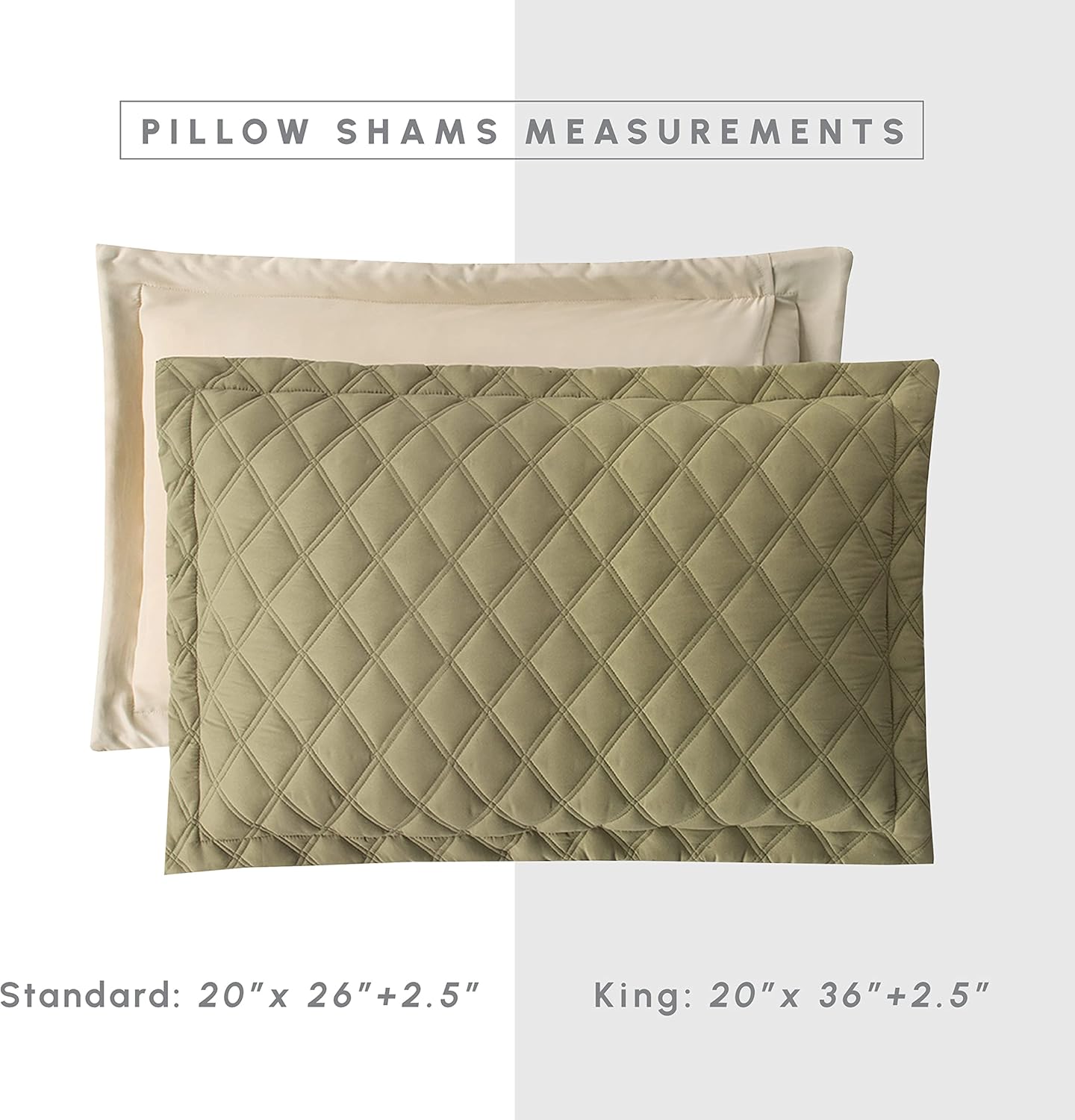 Elegant Comfort Reversible Quilt Set 3-Piece