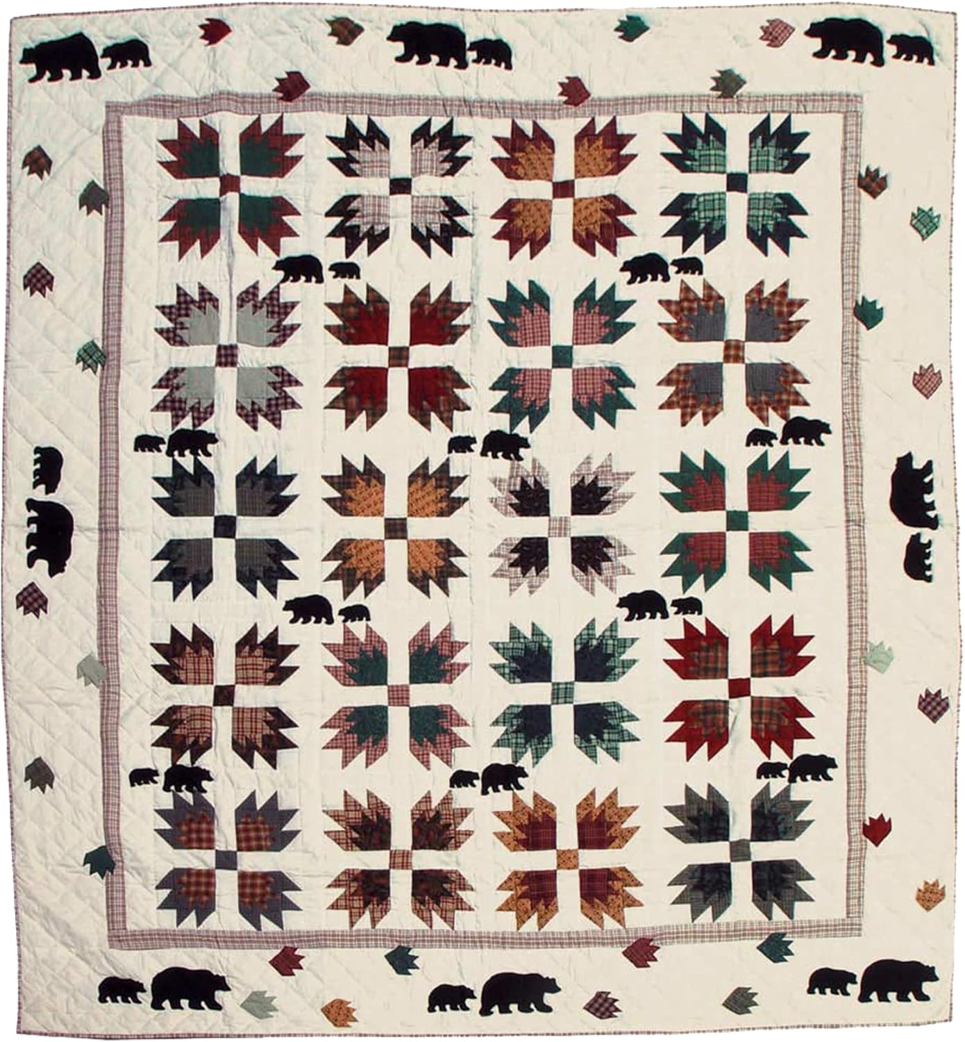 Patch Magic Quilts There Were Bears Twin Set 1
