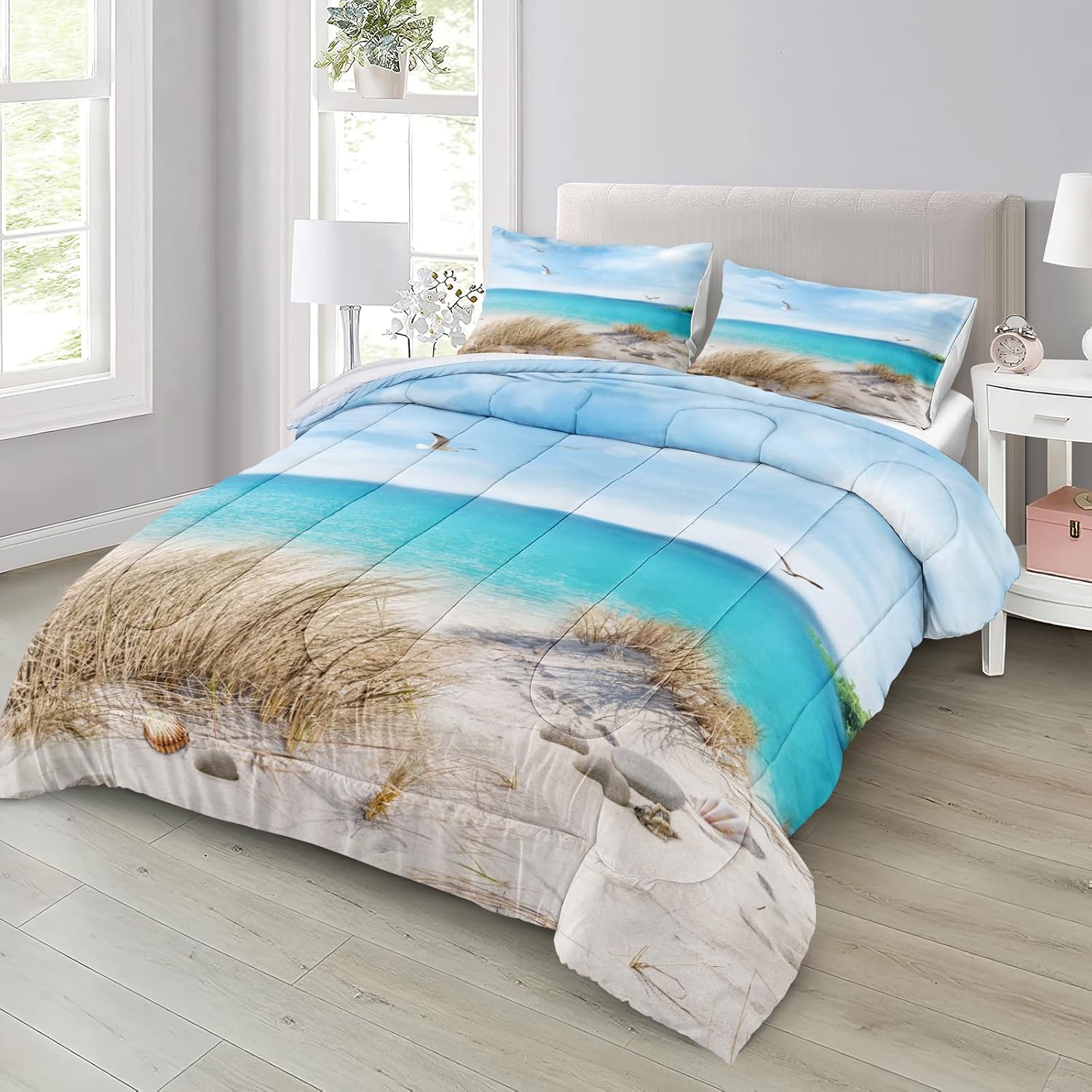 MOVE OVER Ocean Comforter Set 4 Piece California King